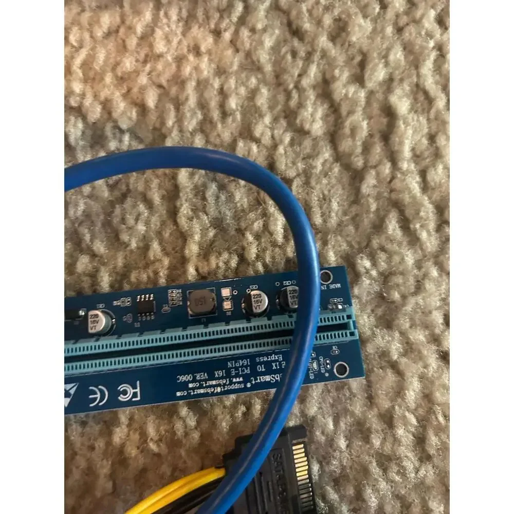 FebSmart Express FCI-E 1X to PCI-E 16X Riser Card (One)